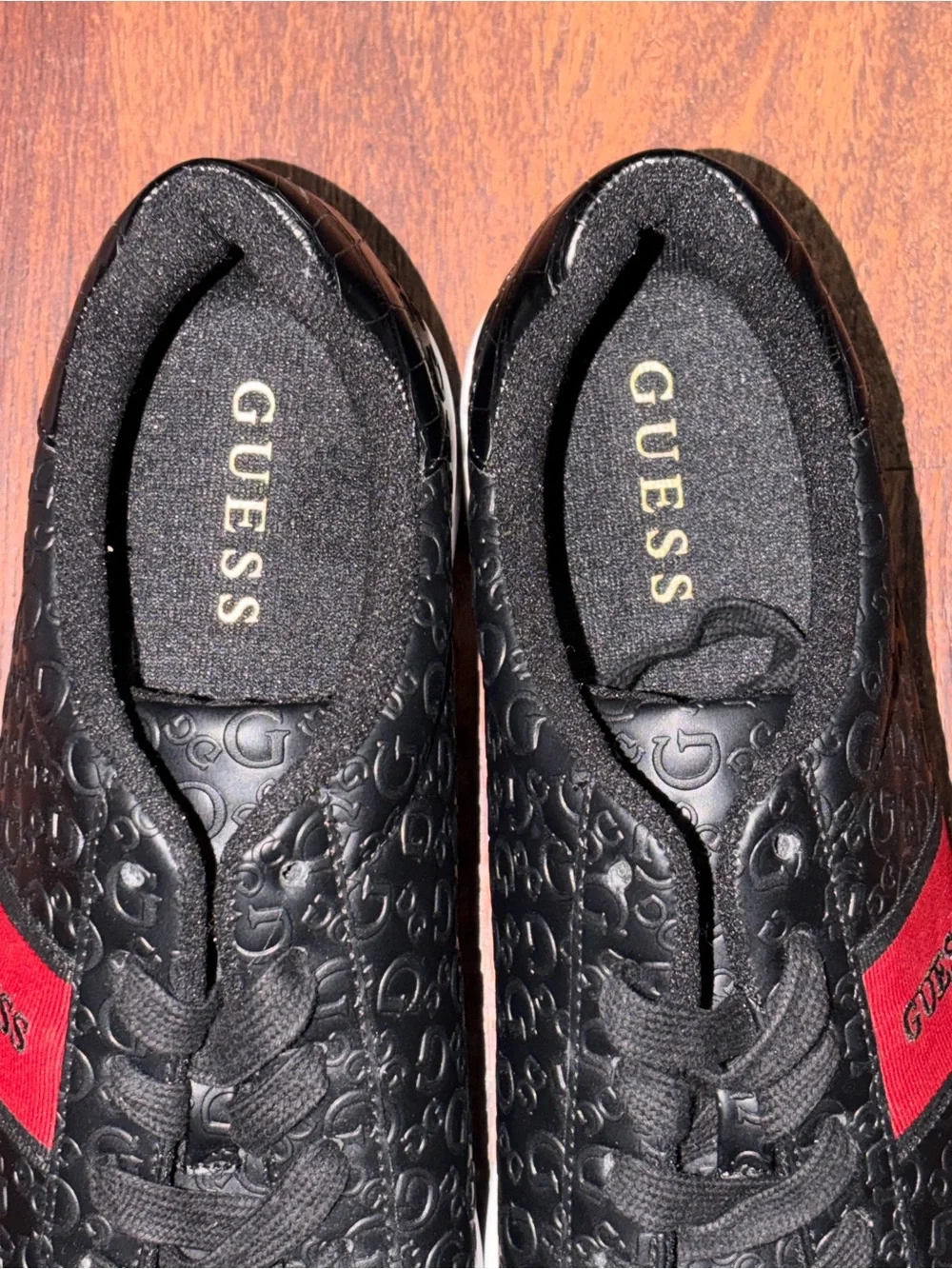 GUESS size 12 black shoes